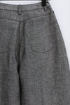SWAYING/KNIT Crease Cocoon Wide Leg Pants SW22AW3B28 Grey PS51